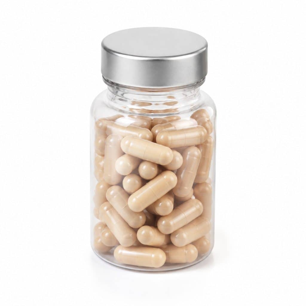 Complément alimentaire cheveux et ongles gélules présenté seul