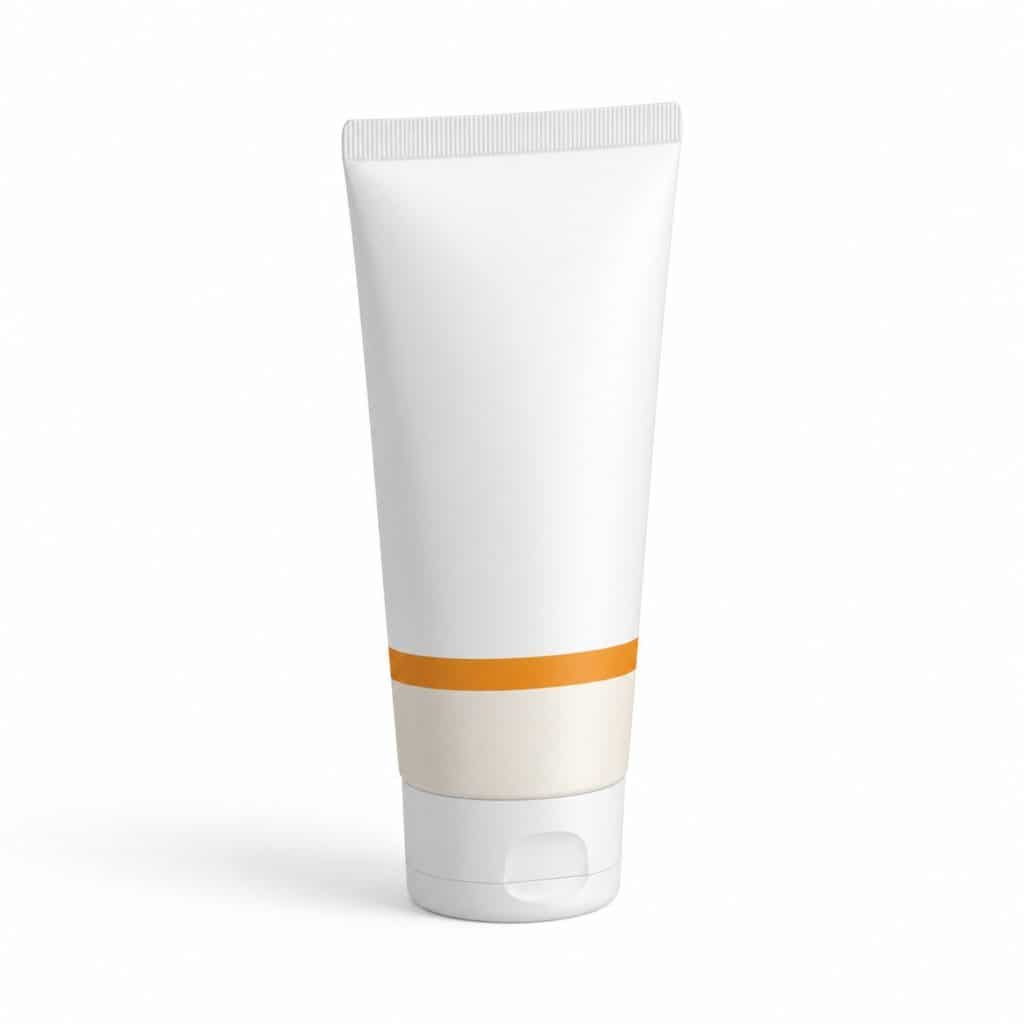 Crème solaire visage peaux sensibles SPF50+ présenté seul