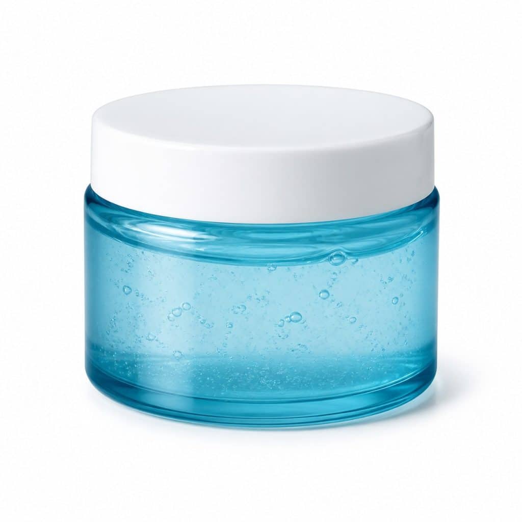 Gel après-soleil rafraîchissant à l'aloe vera présenté seul