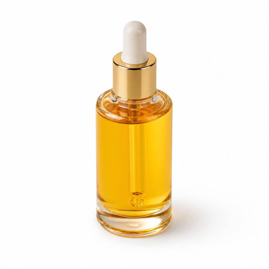 Huile sèche visage anti-âge nourrissante présenté seul