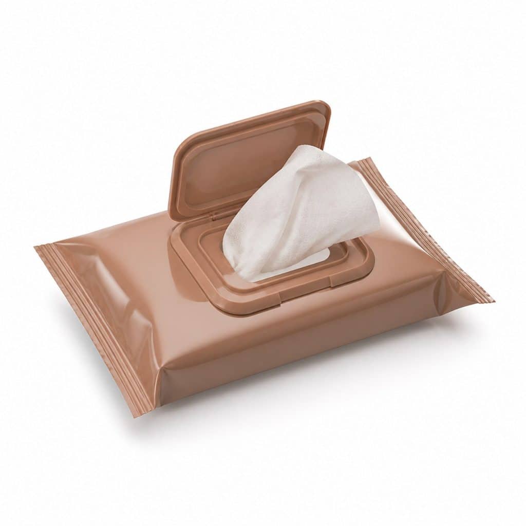Lingettes autobronzantes teint unifié présenté seul