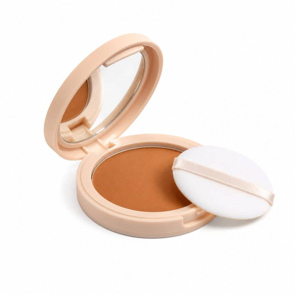 Poudre solaire compacte SPF30 retouche présenté seul