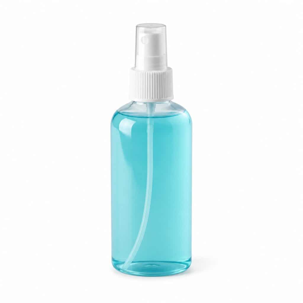 Solution antiseptique flacon présenté seul
